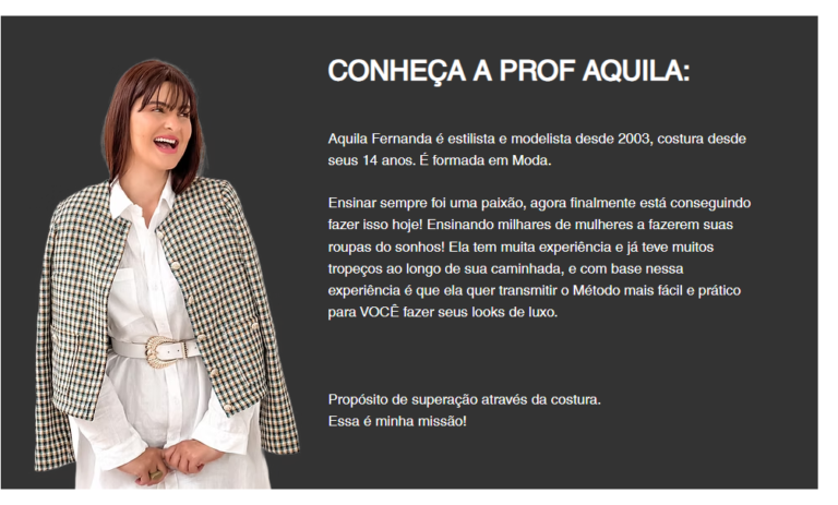 Transforme Sua Paixão por Moda em Carreira com o Curso Styleflix de Aquila Fernanda