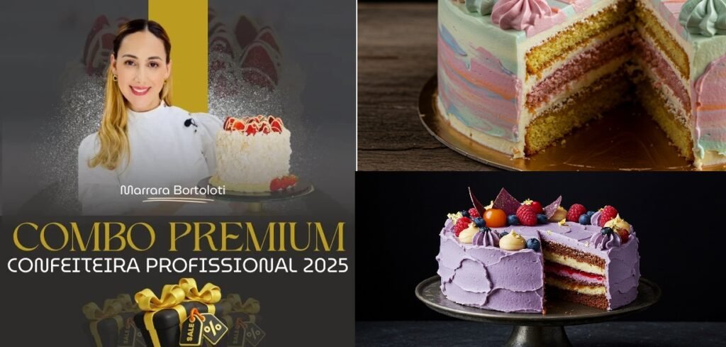 Baixe Agora o Curso Marrara: Confeiteira Profissional Super Combo – Transforme Sua Carreira! Oque vender para ganhar dinheiro