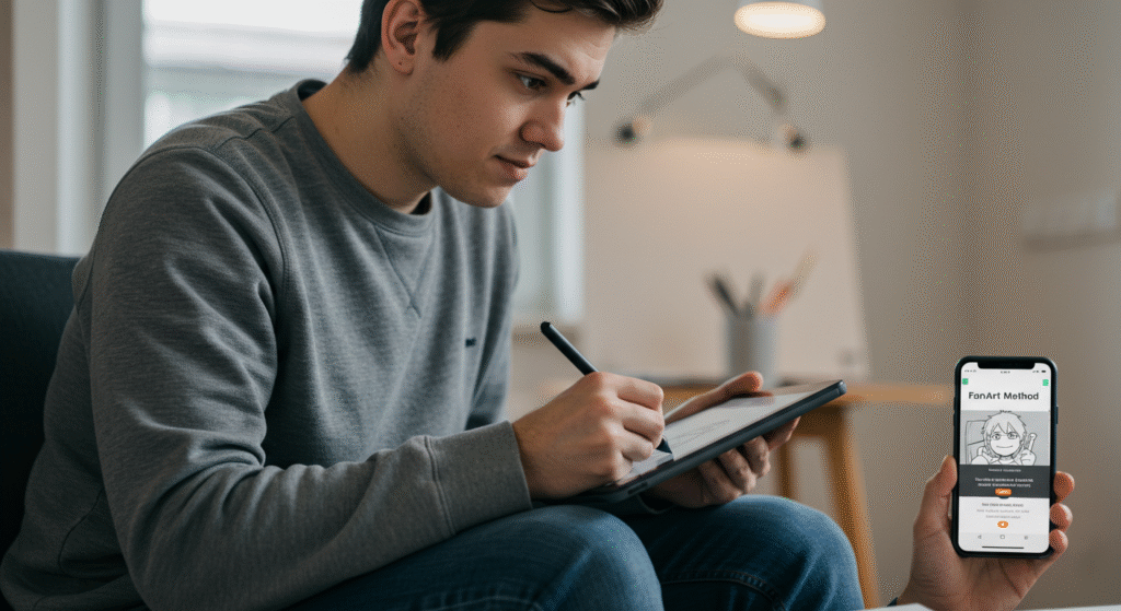 Método FanArt Comprar: Vale a Pena Investir no Curso de Desenho de Anime? Oque vender para ganhar dinheiro