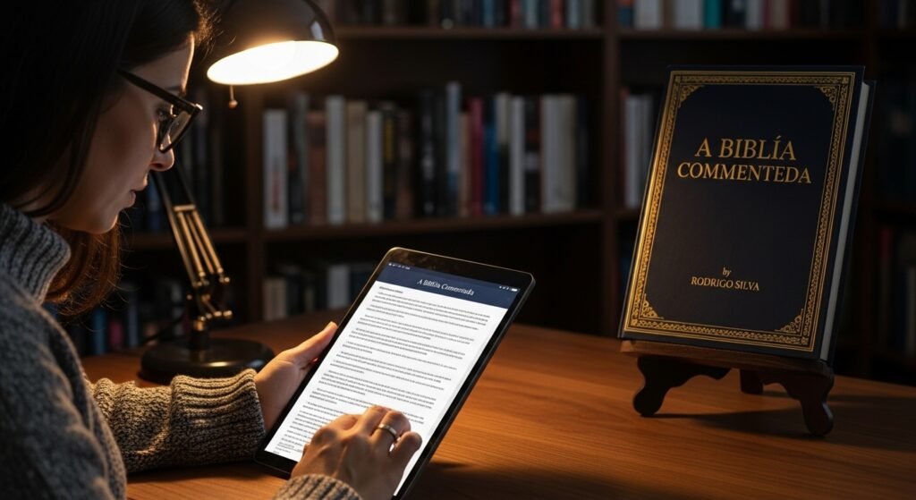 Como Estudar a Bíblia Comentada por Rodrigo Silva: 7 Passos para Superar a Dificuldade de Entendimento e Aprofundar sua Fé [Bônus Exclusivos e Certificado UNASP] VENDER E LUCRAR