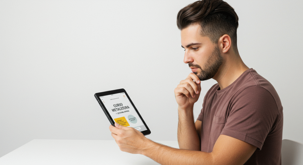 Metaleitura na Prática: Exemplos de Como o Curso de Renato Alves Acelera Sua Leitura e Memorização Oque vender para ganhar dinheiro