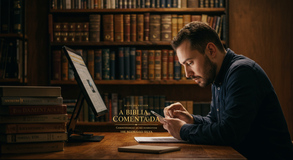 A Bíblia Comentada com Rodrigo Silva: O Caminho Essencial para a Profundidade Bíblica (e por que Profissionais Precisam Dele) 2 A Bíblia Comentada com Rodrigo Silva: O Caminho Essencial para a Profundidade Bíblica (e por que Profissionais Precisam Dele) VENDER E LUCRAR