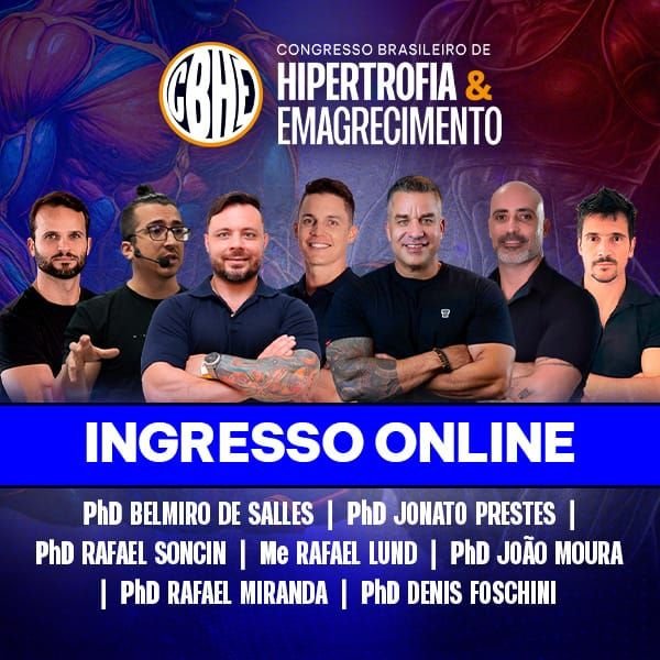 Congresso Brasileiro de Hipertrofia e Emagrecimento (ONLINE AO VIVO E SEM GRAVAÇÃO) 2 Congresso Brasileiro de Hipertrofia e Emagrecimento (ONLINE AO VIVO E SEM GRAVAÇÃO) Oque vender para ganhar dinheiro